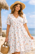 Vestido Floral Midi Oversized | Estilo Boho Verano 2026