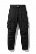 Pantalón cargo negro hombre