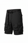 Short cargo negro hombre