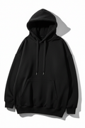 Hoodie oversize negro hombre
